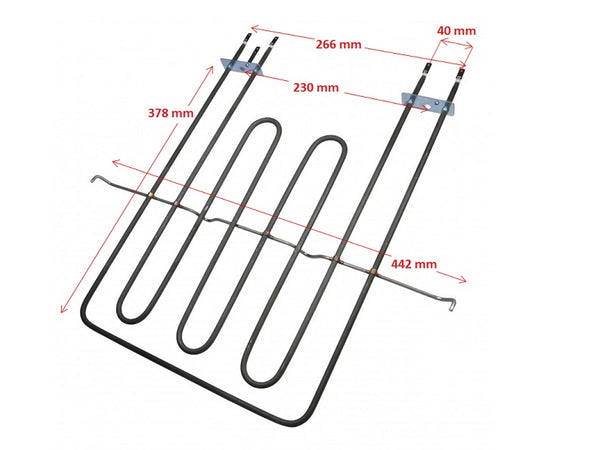 RZS1105 - Rezistence sobe dopio d.mes 23cm Ariston 556+2250w