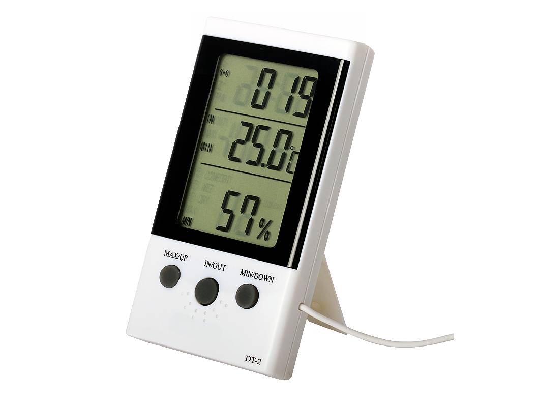 TER011 - Termometer hygrometer DT-2 (lagështirë)