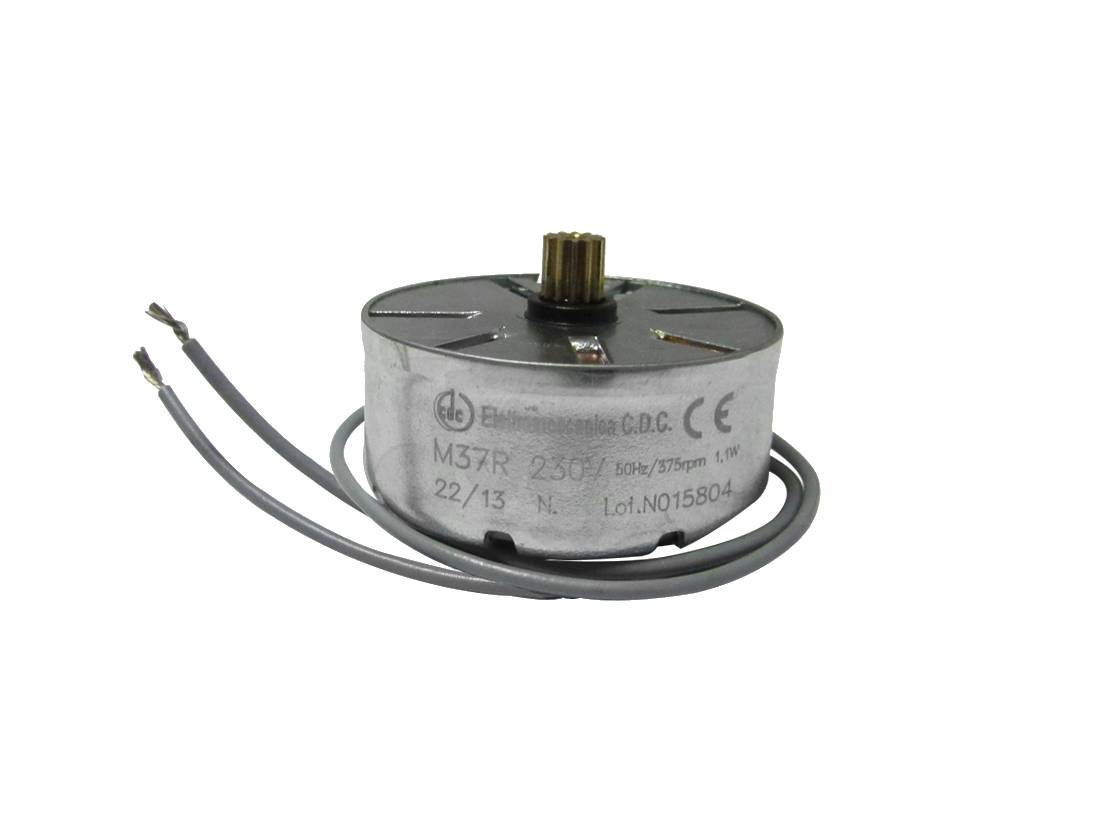 TMR5603 - Mikromotor timer Ø37mm DX 1.1w 375rpm 230v 12P
