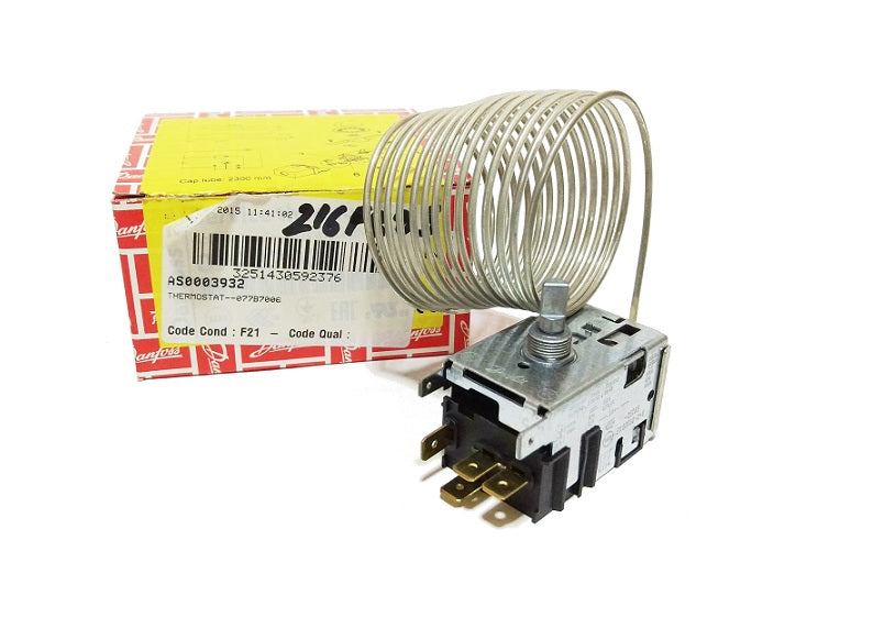 TRF203 - Kit termostat frigo Danfoss nr6 VS5 (077B7006) 230cm 4k