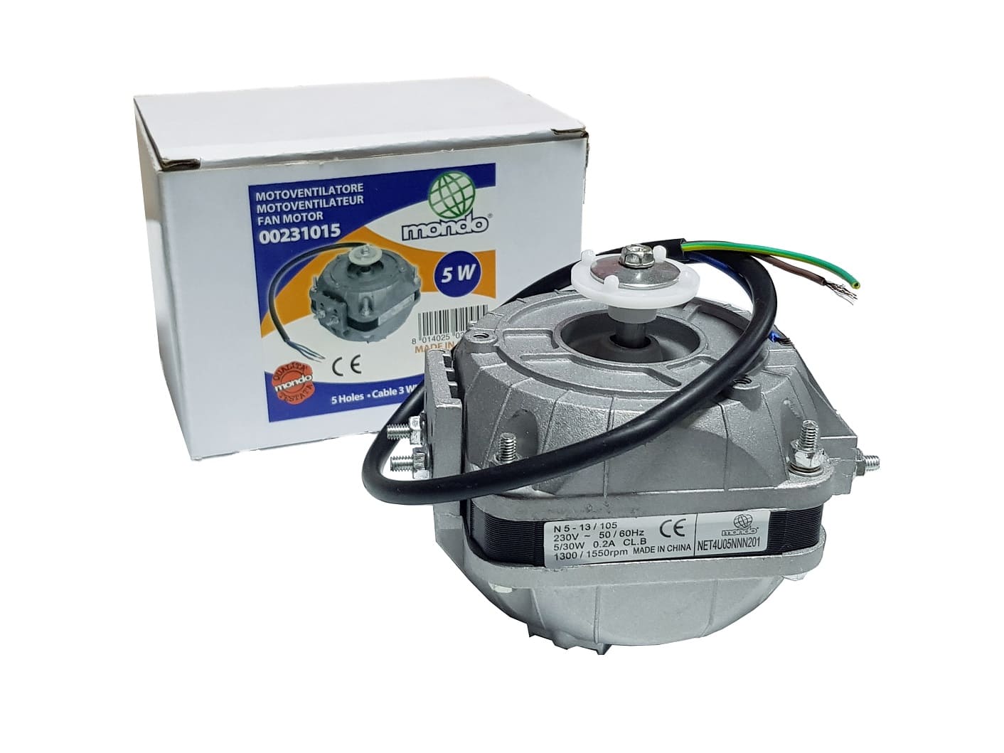 VNT100 - Motoventilator mondo 05watt