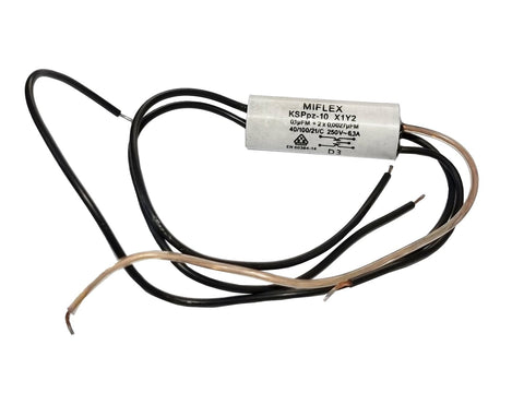 DNS351 - Kondensator filter me kabell 0.1µF miflex